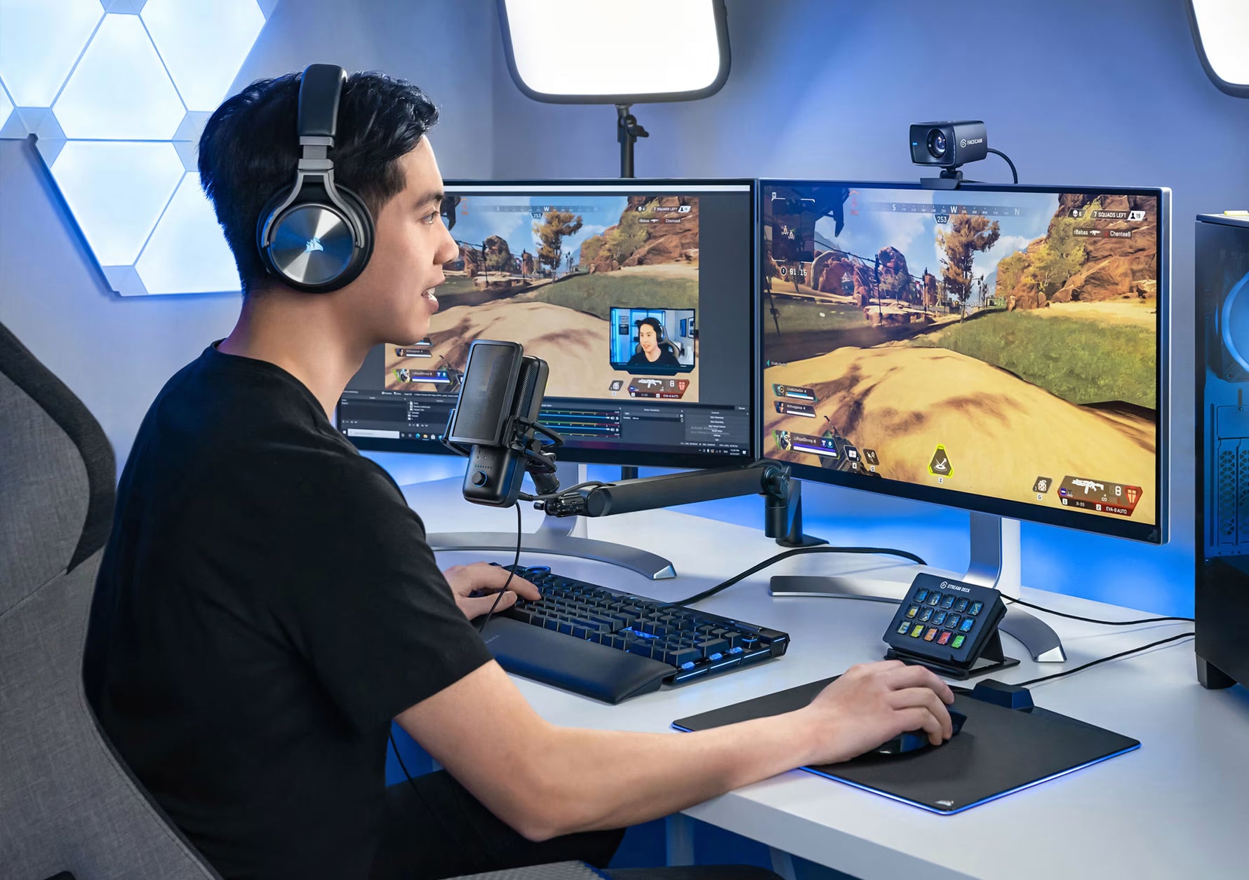 Elgato Wave Mic Arm LP Low-Profile Microphone Boom Arm - 10AAN9901