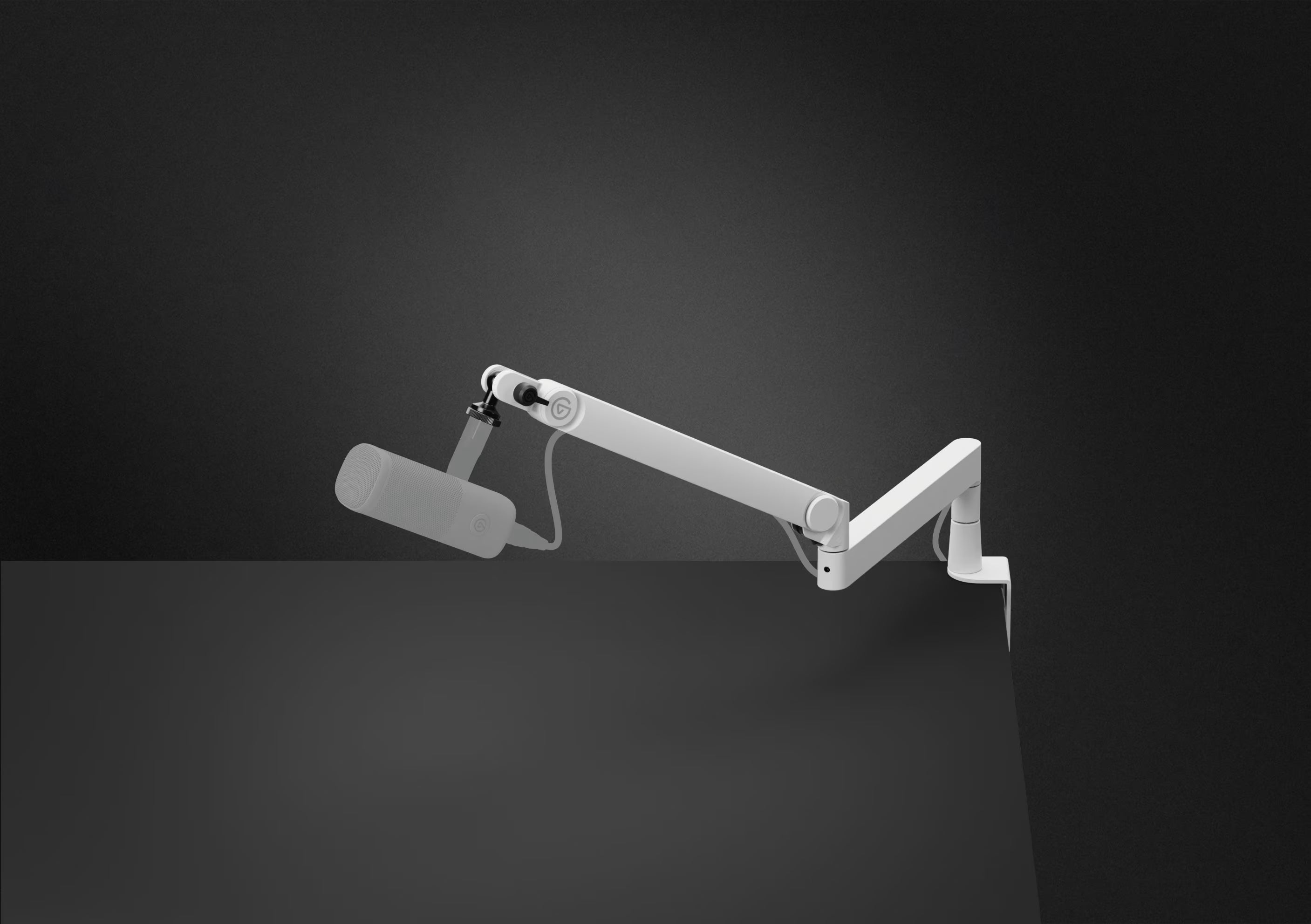 Elgato Wave Mic Arm Pro White Low-Profile Boom Arm - 10AAT9911