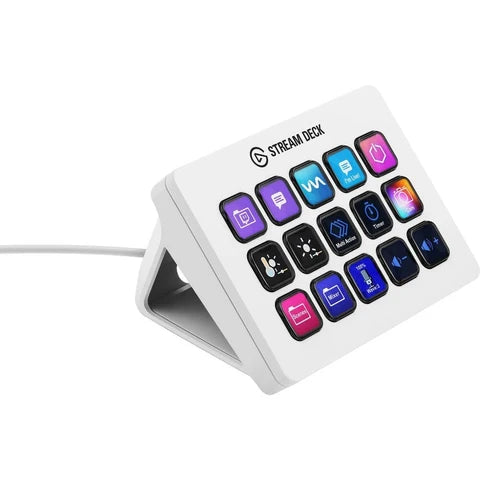 Elgato Stream Deck MK.2 White 15-Key LCD Controller - 10GBA9911