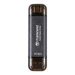 Transcend ESD310C 128GB Portable SSD USB-C and USB-A Black - image 2