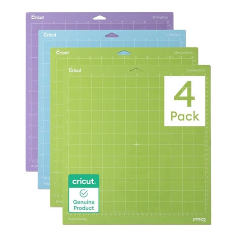 Cricut Machine Mat Variety Pack 30.5 x 30.5cm Four Pack – 2012128