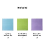 Cricut Machine Mat Variety Pack 30.5 x 30.5cm Eight Pack – 2012133