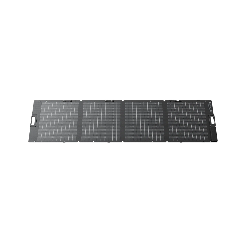 EcoFlow 220W Lightweight Portable Bifacial Solar Panel with Stand