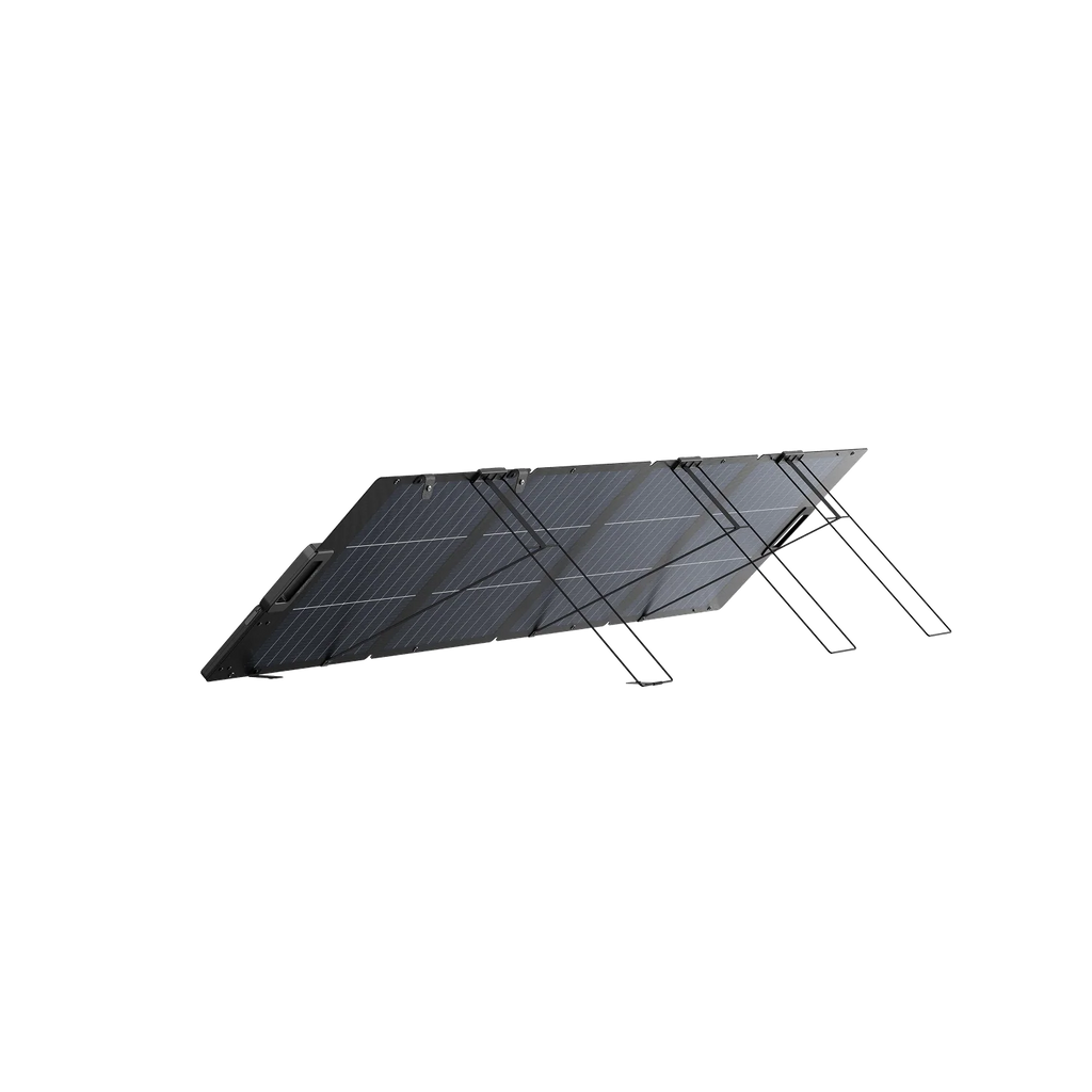 EcoFlow 220W Lightweight Portable Bifacial Solar Panel with Stand