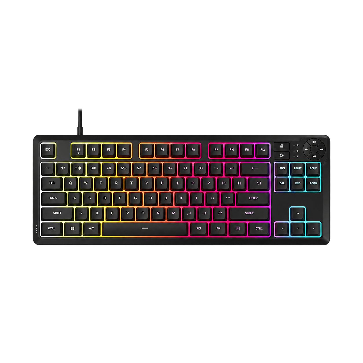 CORSAIR K55 CORE TKL RGB Gaming Keyboard - CH-9216065-NA
