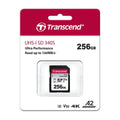 Transcend 340S 256GB SDXC UHS-I U3 V30 A2 Memory Card