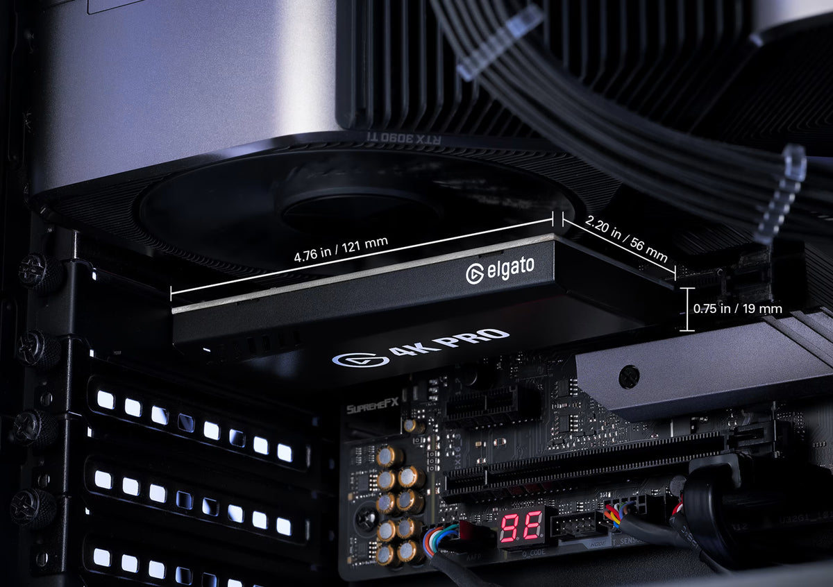 Elgato Game Capture 4K Pro PCIe Capture Card - 10GBK9901