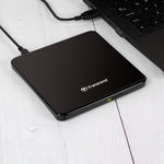 Transcend Extra Slim Portable DVD Writer - External DVD Player for Laptop - image 3