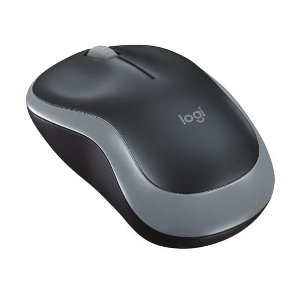 LOGITECH M185 Wireless Mouse Grey - 910-002235
