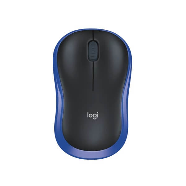LOGITECH M185 Wireless Mouse Blue - 910-002236