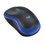 LOGITECH M185 Wireless Mouse Blue - 910-002236