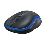 LOGITECH M185 Wireless Mouse Blue - 910-002236