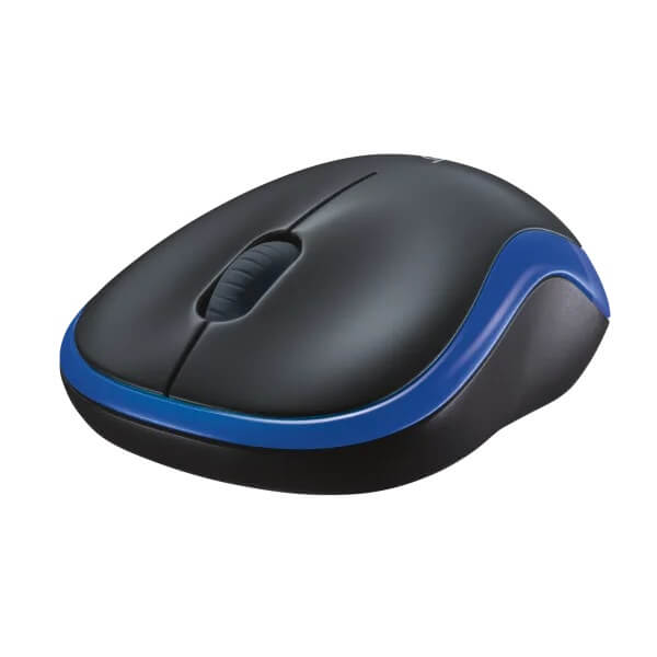 LOGITECH M185 Wireless Mouse Blue - 910-002236