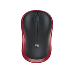 LOGITECH M185 Wireless Mouse Red - 910-002237