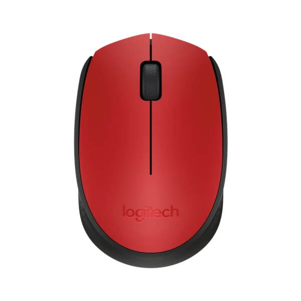 LOGITECH M171 Wireless Mouse Red/Black - 910-004641