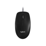 LOGITECH M100 Wired USB Mouse Black - 910-006652