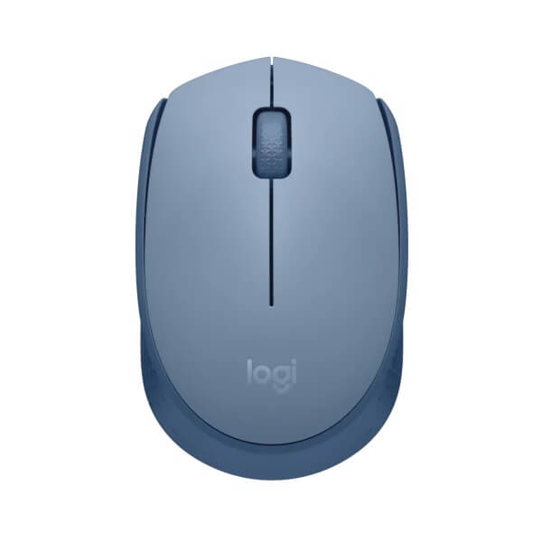 LOGITECH M171 Wireless Mouse Blue Gray - 910-006866