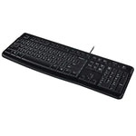 Logitech K120 Wired USB Keyboard Black 920-002508