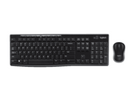LOGITECH MK270 Wireless Keyboard & Mouse Combo Black - 920-004509
