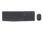 LOGITECH MK235 Wireless Keyboard & Mouse Combo Grey - 920-007931