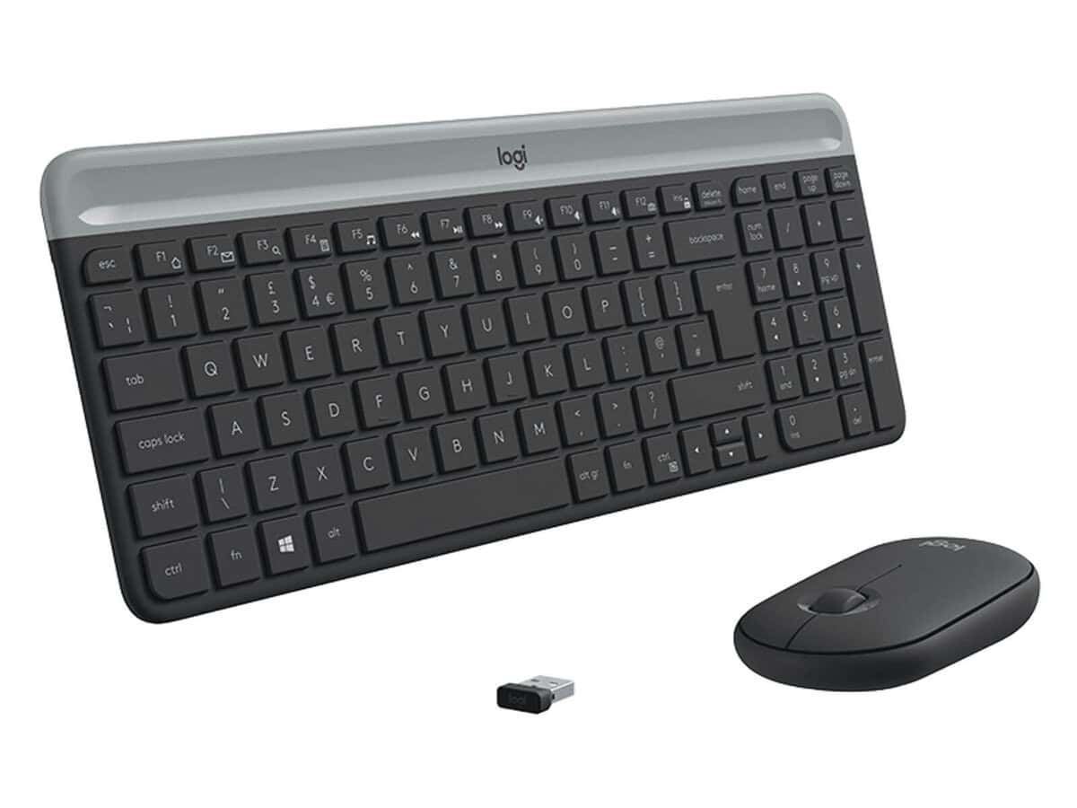 LOGITECH MK470 Slim Wireless Keyboard & Mouse Combo - 920-009204