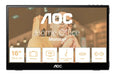 AOC 16T20 15.6-Inch Full HD IPS Portable Monitor - USB-C and Mini HDMI
