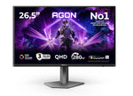 AOC AGON PRO AG276QZD2 26.5-Inch QHD QD-OLED Gaming Monitor - 280Hz 0.03ms