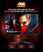 AOC Q27G4XM 27-inch QHD 180Hz Mini-LED Gaming Monitor
