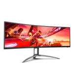 AOC AGON AG493UCX2 49-inch DQHD 165Hz Curved Gaming Monitor