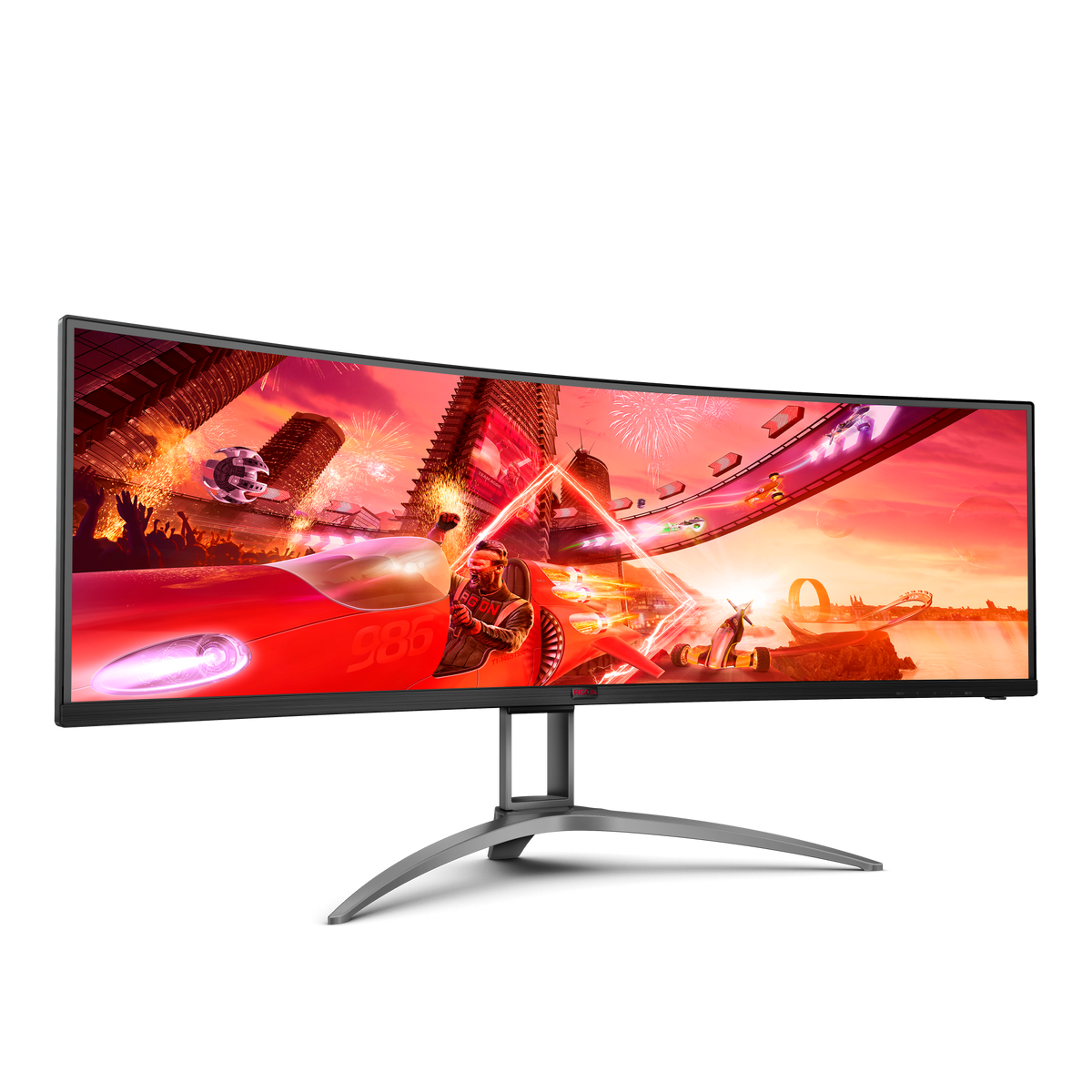 AOC AGON AG493UCX2 49-inch DQHD 165Hz Curved Gaming Monitor