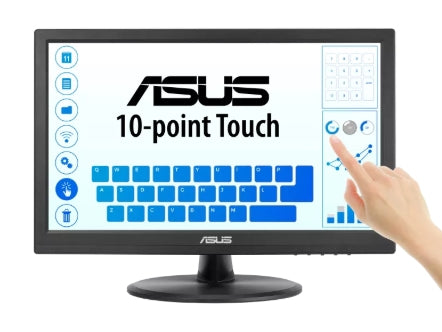 ASUS VT169HE 15.6-Inch Full HD IPS Touch Monitor - 10-Point Touch HDMI and VGA