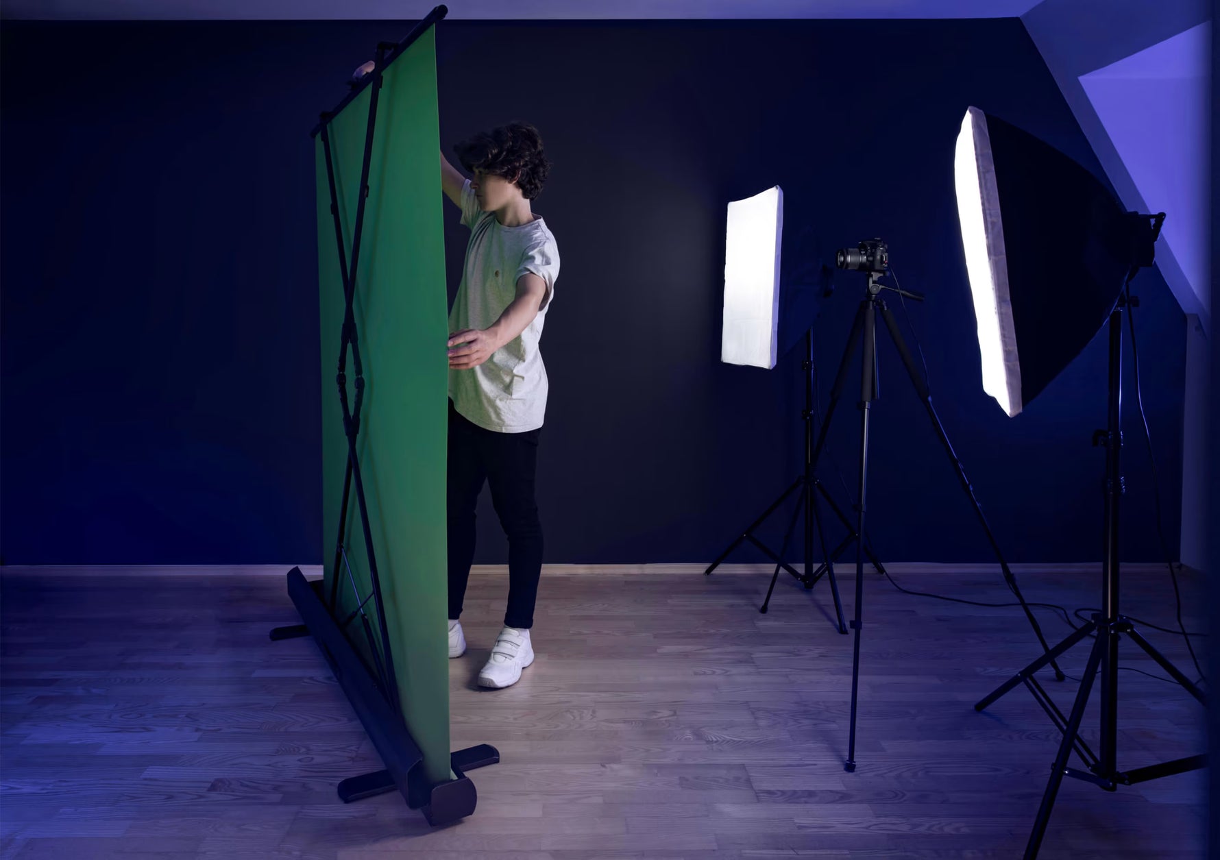 Elgato Green Screen Collapsible Chroma Key Panel - 10GAF9901