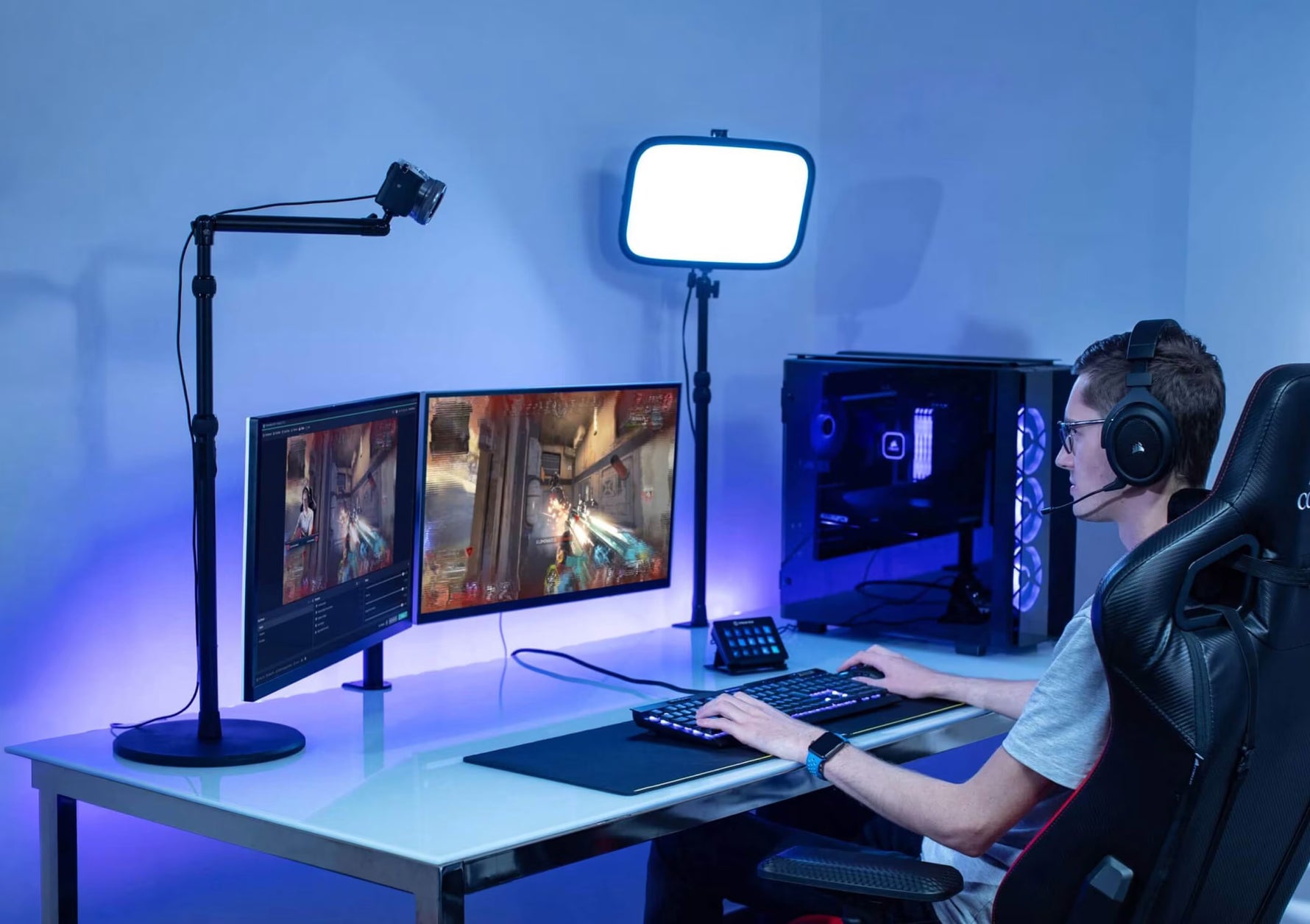 Elgato Master Mount L Adjustable Desk Mount - 10AAB9901