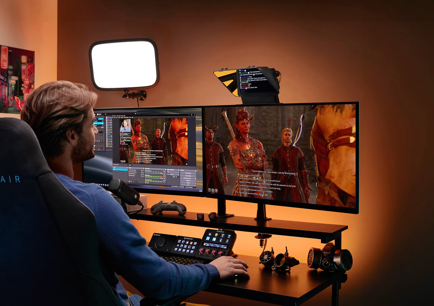 Elgato Master Mount L Adjustable Desk Mount - 10AAB9901