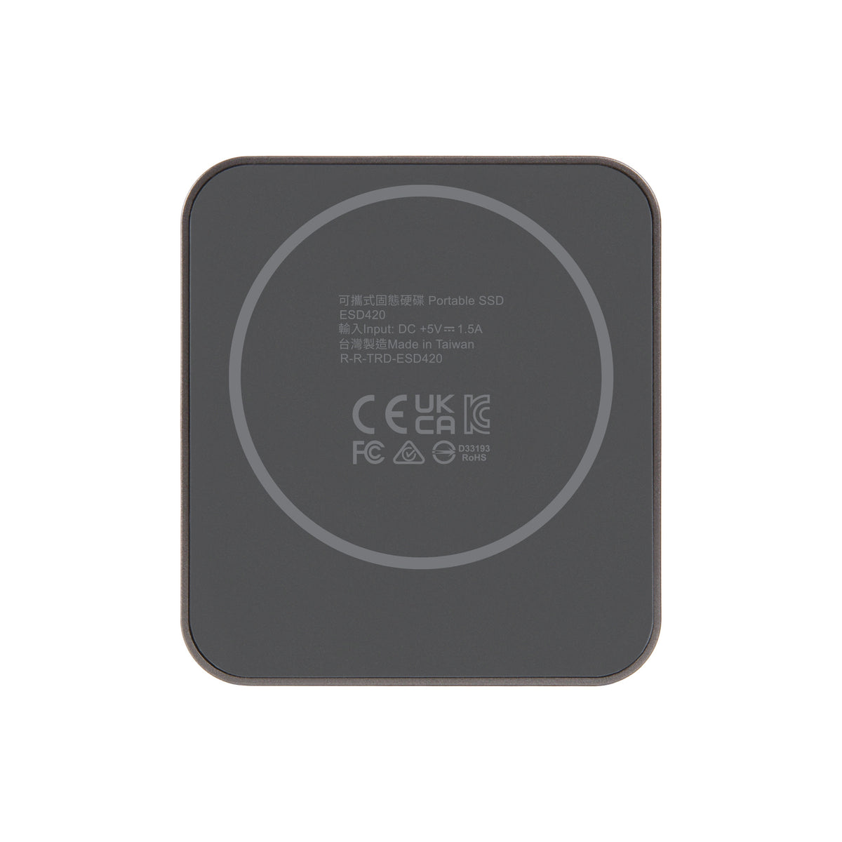 Transcend ESD420C 4TB Magnetic Portable SSD USB-C Iron Grey - image 4