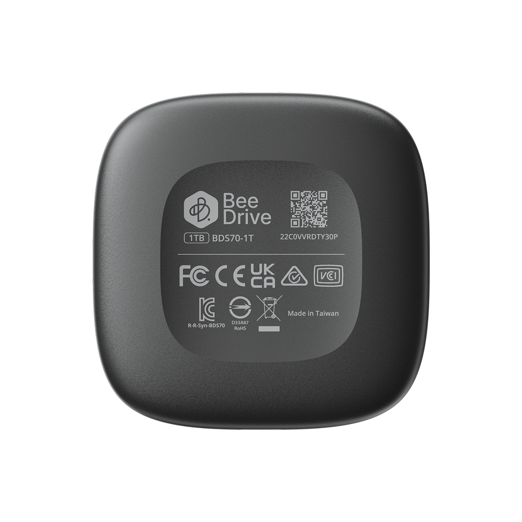 Synology BDS70-1T BeeDrive 1TB USB 10Gbps External Hard Drive