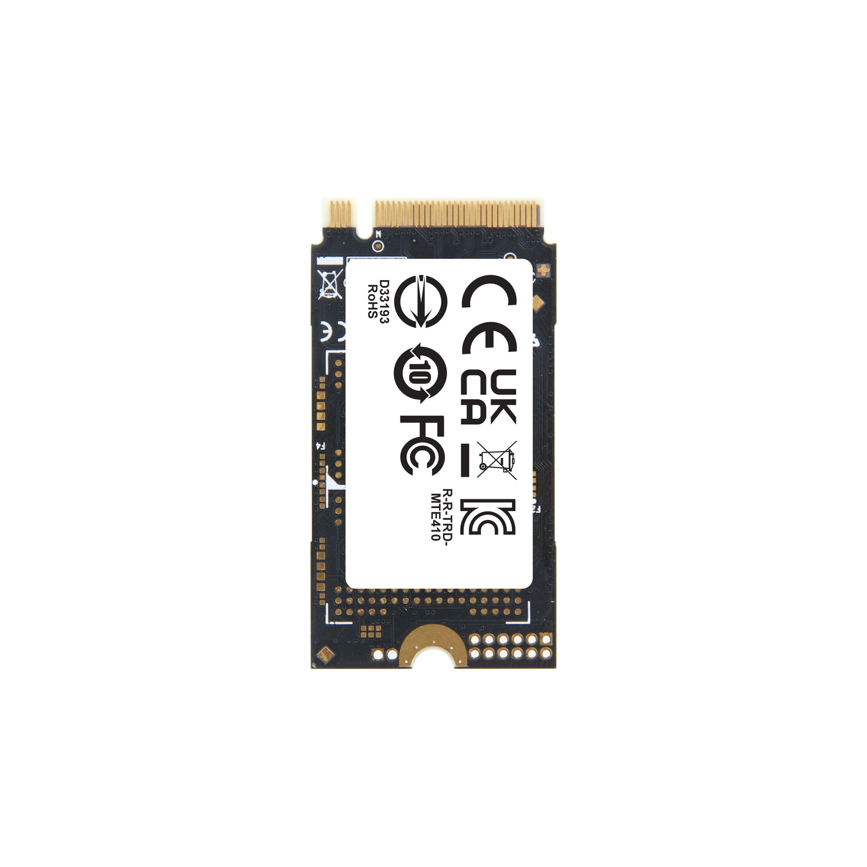 Transcend MTE410S 512GB M.2 2242 PCIe Gen4x4 NVMe SSD - image 3