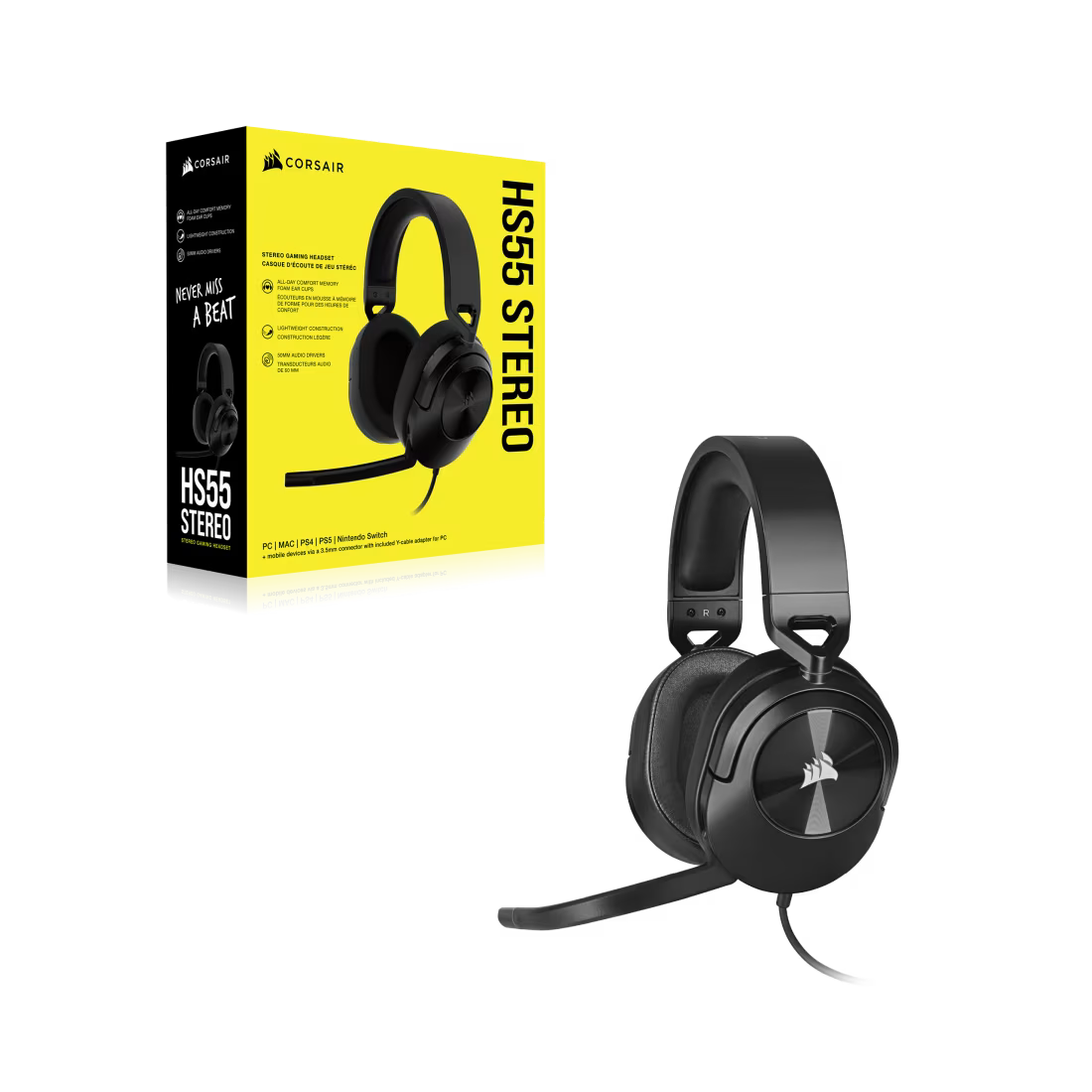 CORSAIR HS35 SURROUND v2 Gaming Headset - CA-9011386-AP