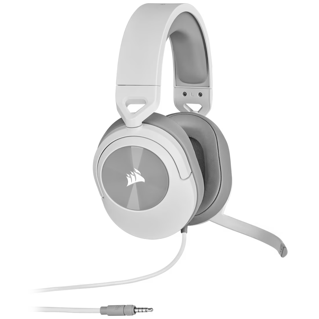 CORSAIR HS55 SURROUND Wired Gaming Headset White - CA-9011266-AP