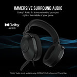 CORSAIR HS65 WIRELESS Gaming Headset Carbon - CA-9011285-AP2