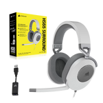 CORSAIR HS65 WIRELESS Gaming Headset White - CA-9011286-AP2