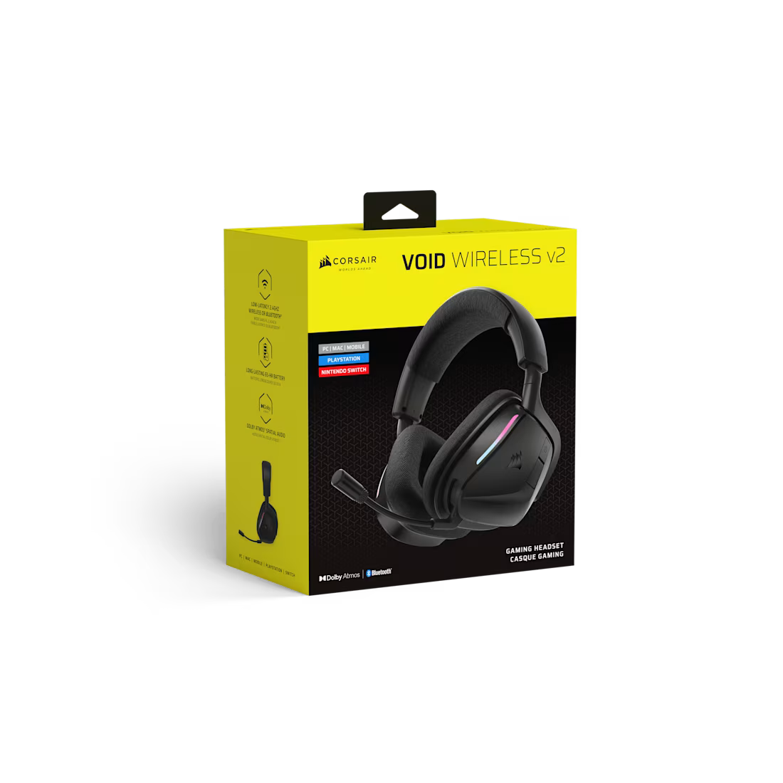 CORSAIR VOID WIRELESS v2 Gaming Headset Carbon - CA-9011379-WW