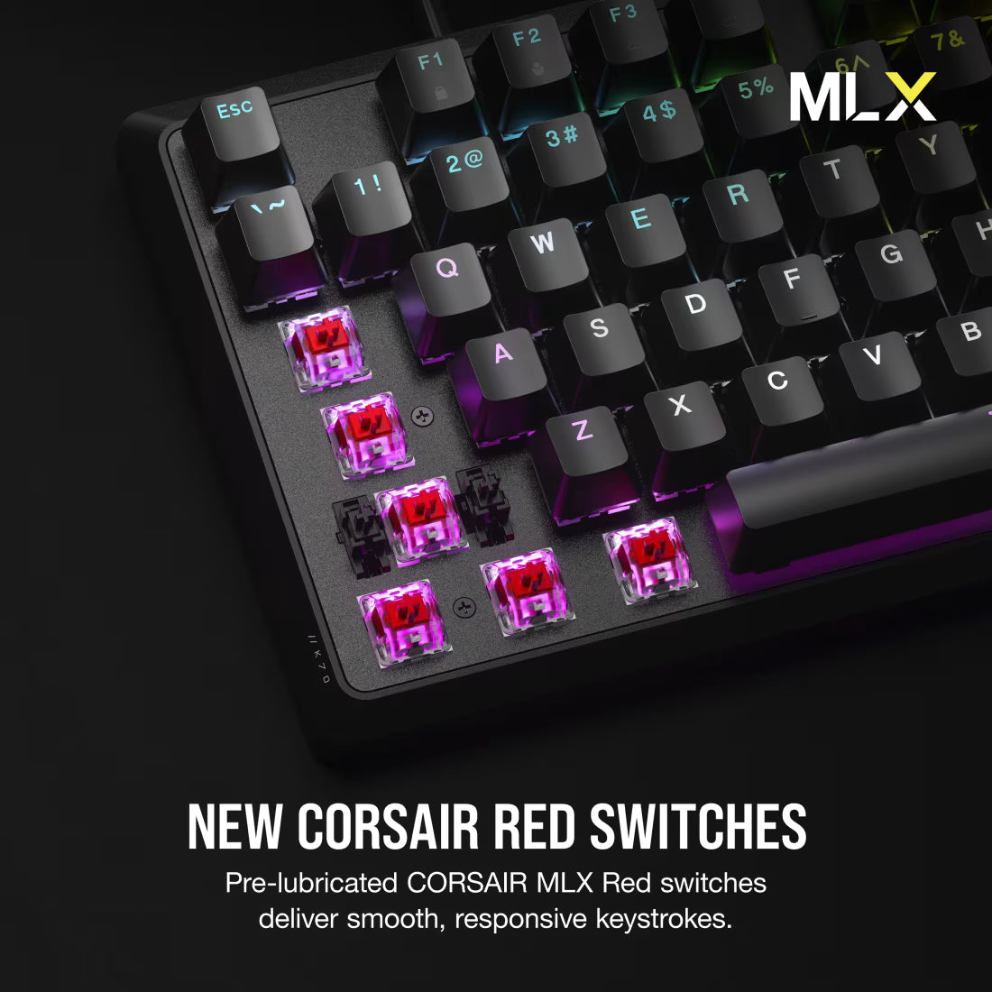 CORSAIR K70 CORE RGB Mechanical Gaming Keyboard - CH-910971E-NA