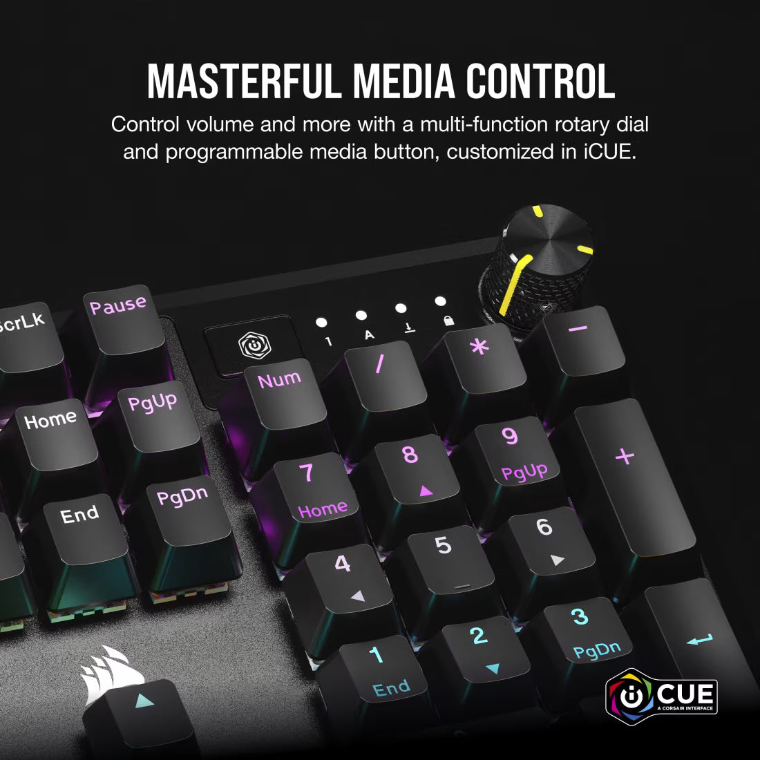 CORSAIR K70 CORE RGB Mechanical Gaming Keyboard - CH-910971E-NA