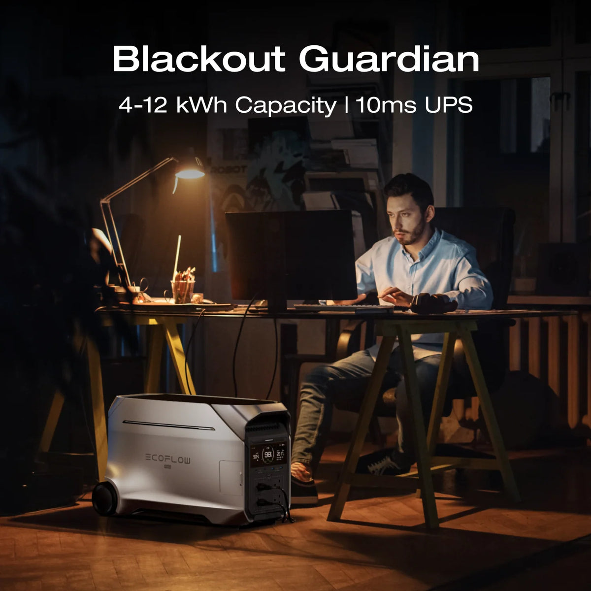 EcoFlow DELTA Pro 3 4096Wh 4000W Portable Power Station - South African Plug