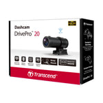 Transcend DrivePro 20B 64GB Motorcycle Dashcam and Compact POV Camera