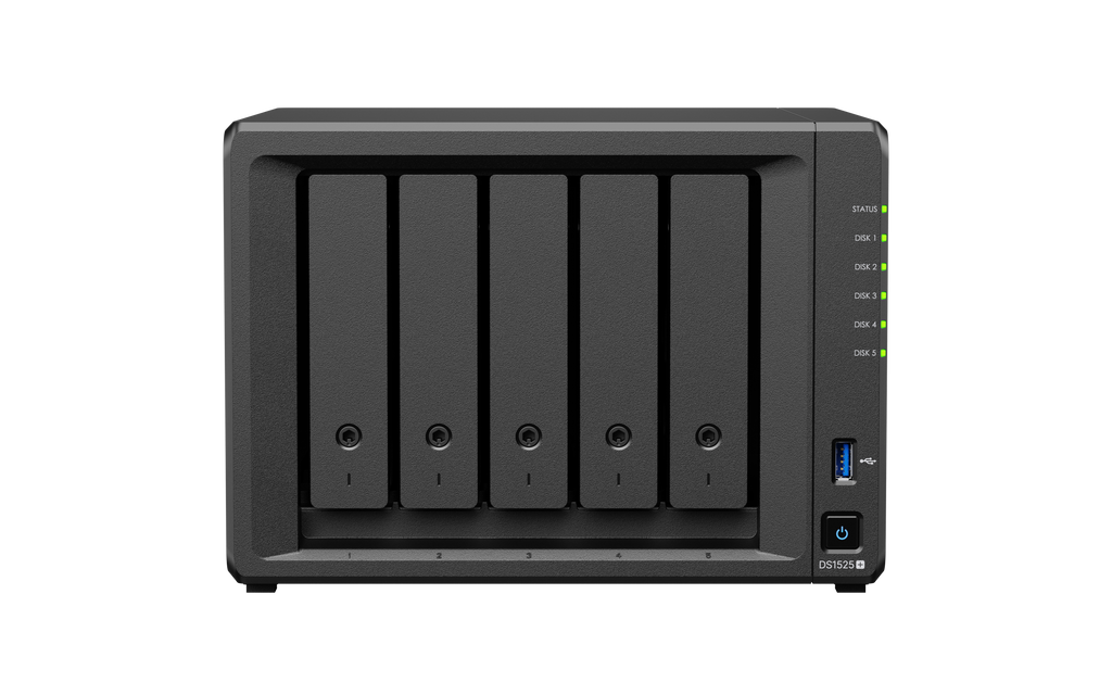 Synology DiskStation DS1525+ 5-Bay Desktop NAS