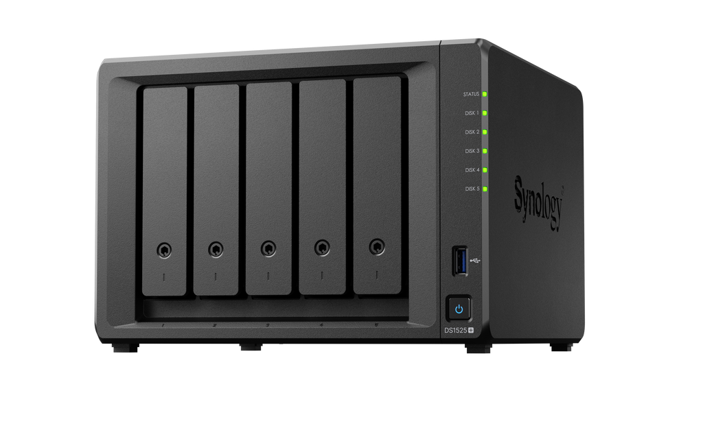 Synology DiskStation DS1525+ 5-Bay Desktop NAS