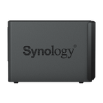 DiskStation 2 Bay NAS; 4-core 1.7 GHz; 2 GB DDR4 non-ECC