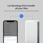 Synology DS223j DiskStation 2 Bay NAS; 4-core 1.7 GHz; 1 GB DDR4 non-ECC - image 8
